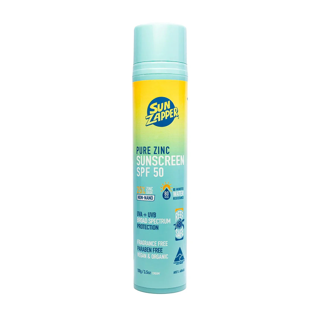 pure zinc natural zinc oxide sun cream non nano 25% pump