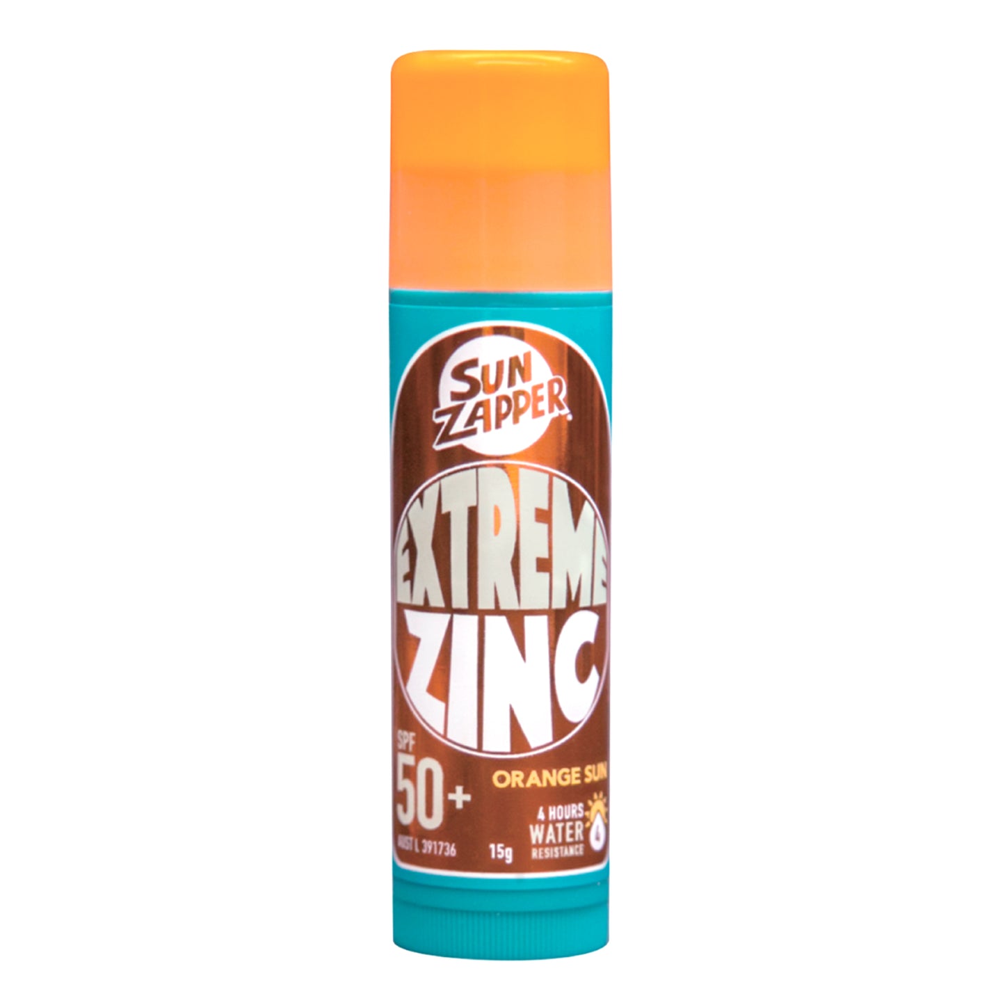 ORANGE ZINC STICK COLOUR SUNBLOCK STICK