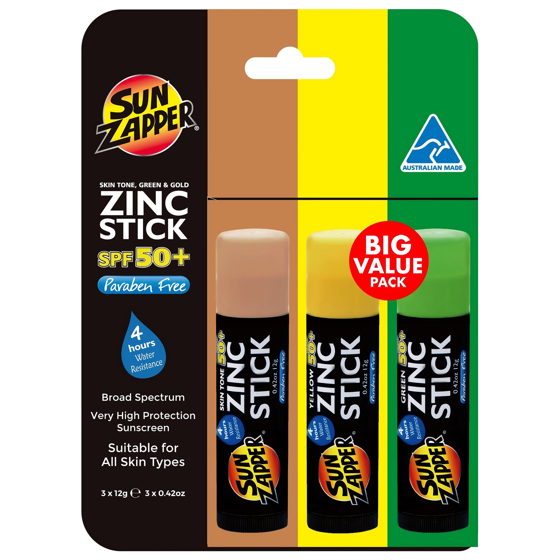 sgy big value zinc sticks