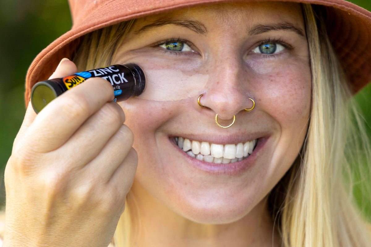 sun zapper zinc stick zinc sunscreen spf 50