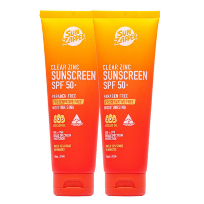 Clear Zinc Oxide Sun Cream SPF 50+ Zinc Oxide Sunscreen