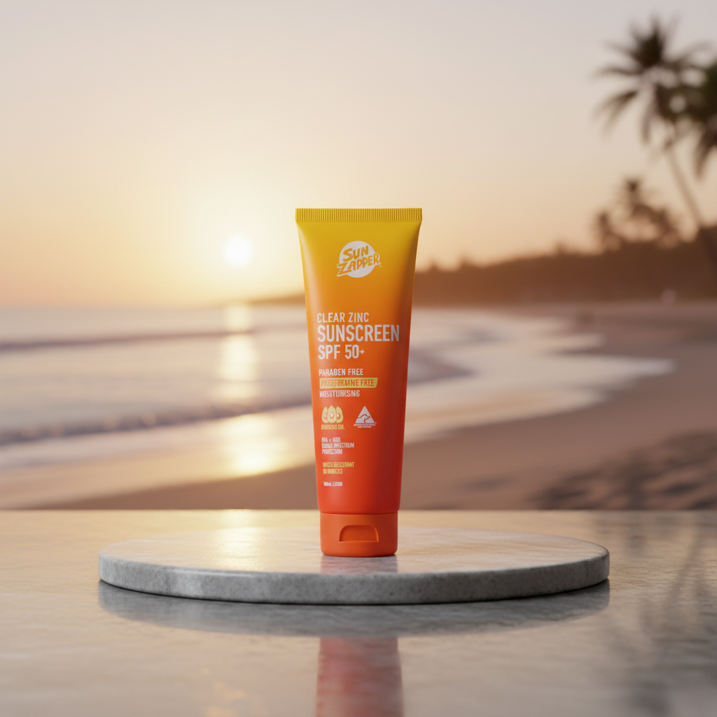 clear zinc sun cream mineral zinc oxide