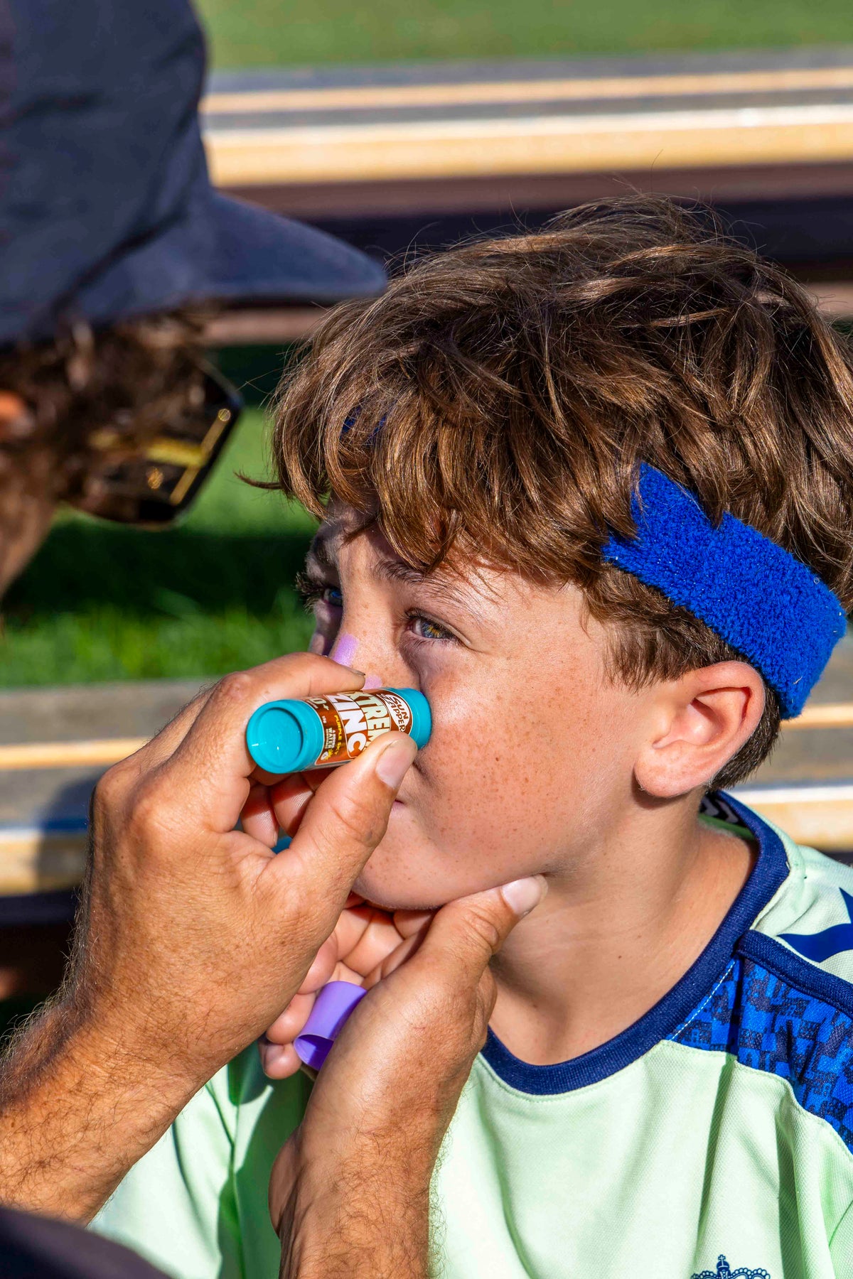 kids colored zinc sunscreen