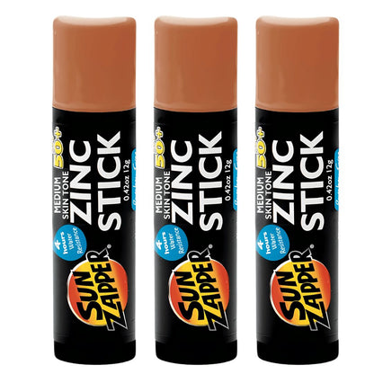 Medium Skin Tone Original Zinc Sunblock Stick SPF 50+ Zinc Sunscreen Stick