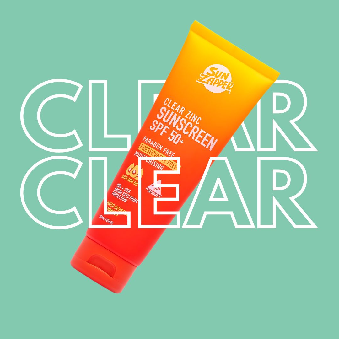 clear zinc oxide mineral sun cream