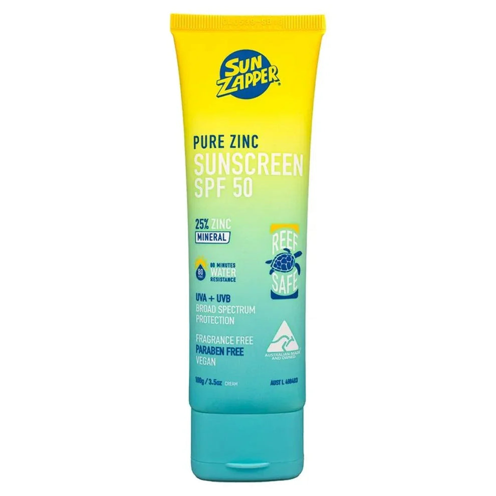 Pure Zinc Reef Safe Sunscreen With Non-Nano Zinc Oxide - SPF 50 – Sun ...