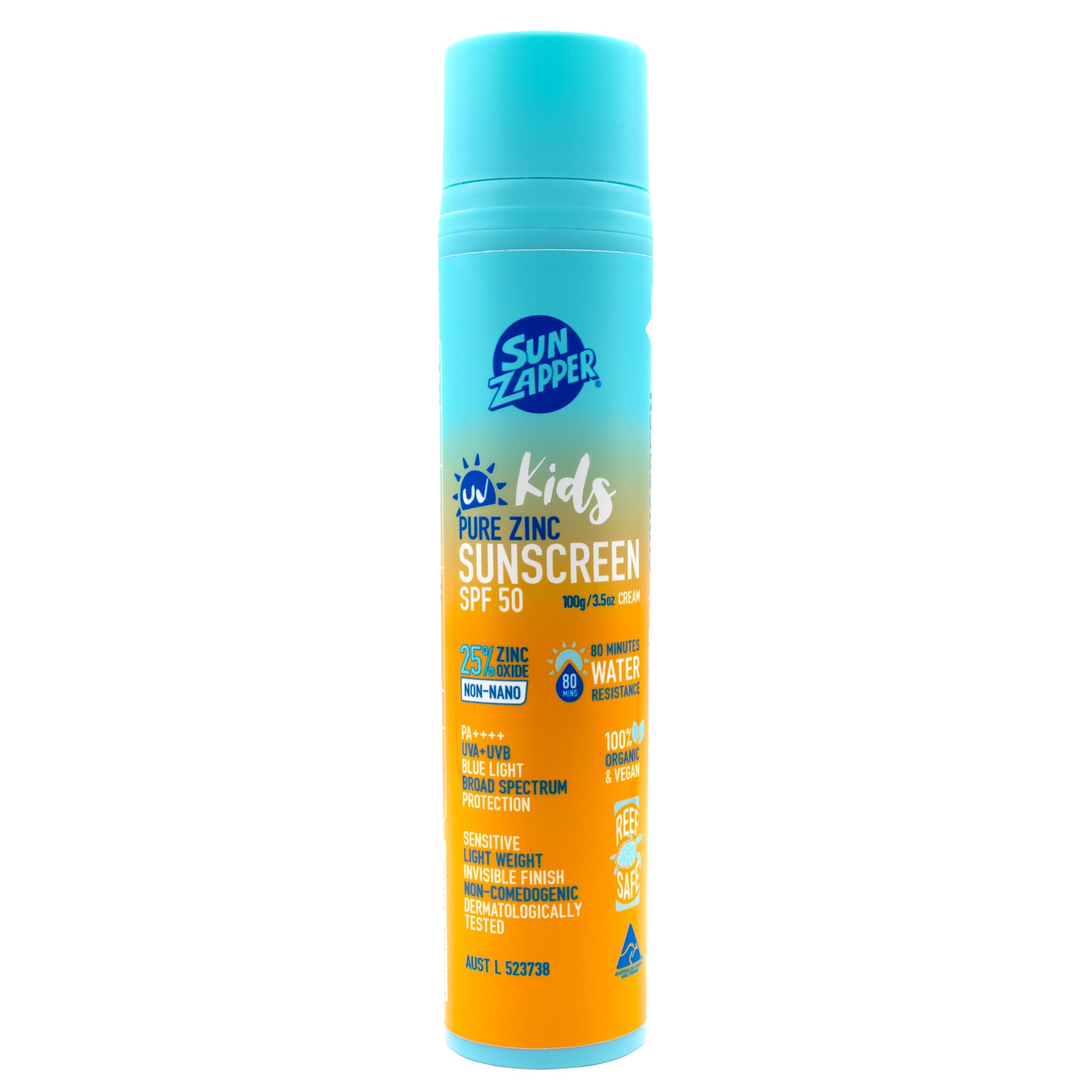 natural kids sun cream spf 50 mineral sunscreen for kids