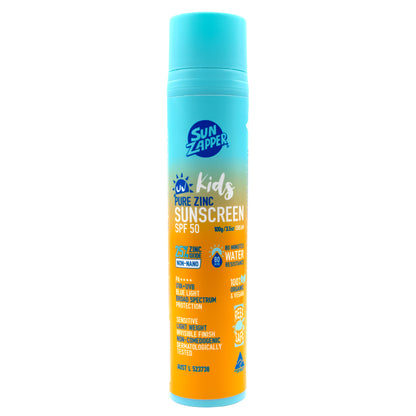 natural kids sun cream spf 50 mineral sunscreen for kids