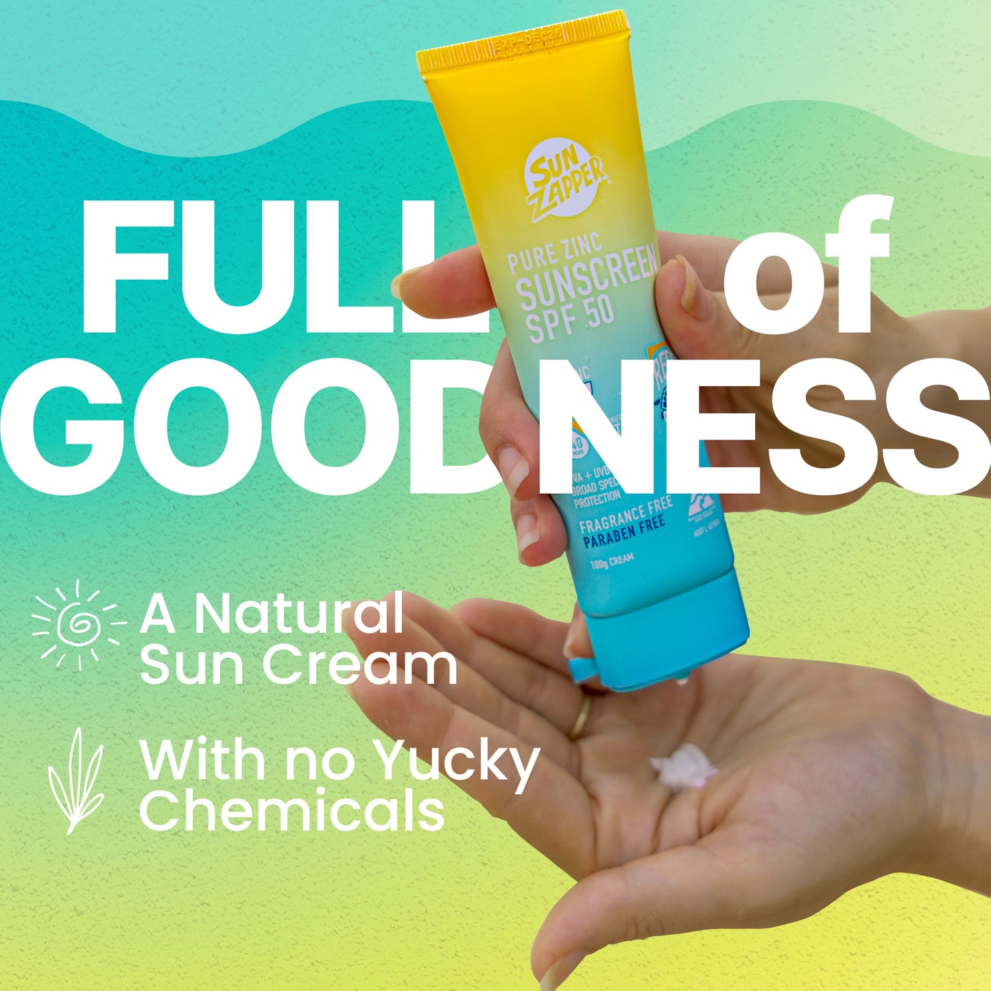 natural non nano zinc oxide reef safe sunscreen