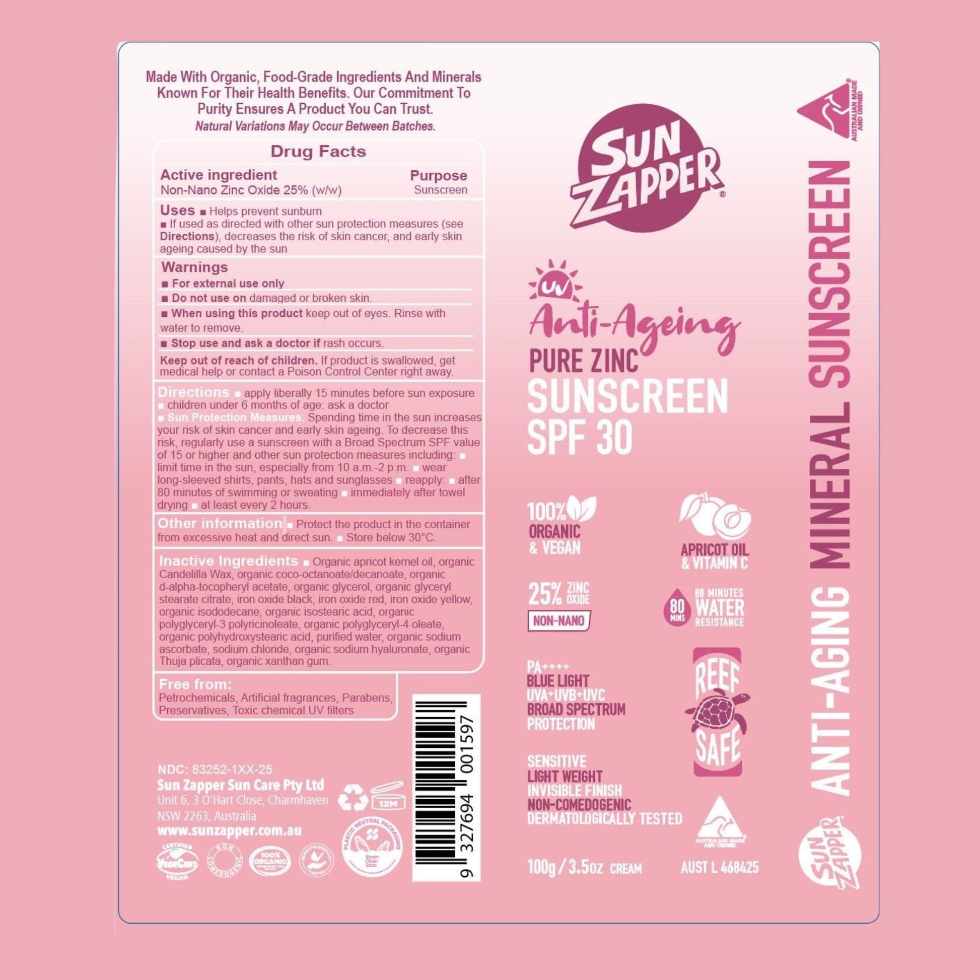 anti-aging mineral sunscreen 