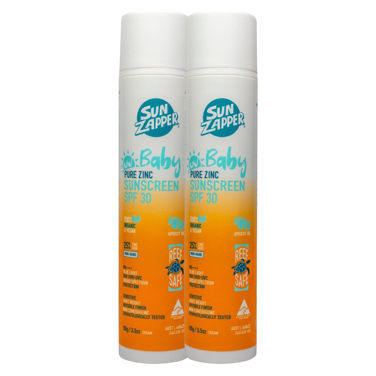 Baby Mineral Sunscreen SPF 30 | Natural Zinc Oxide Baby Sun Cream