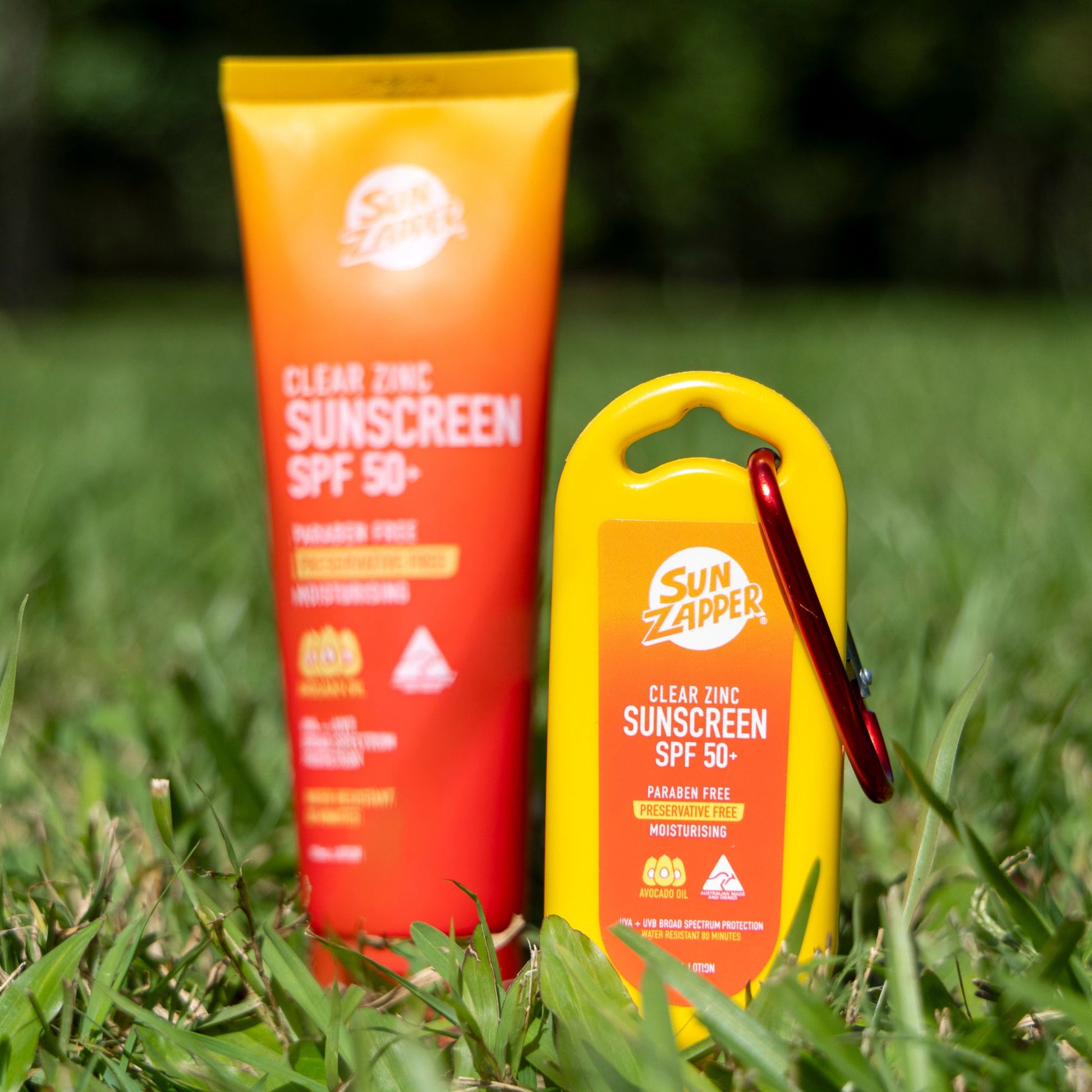 clear zinc mineral sun cream