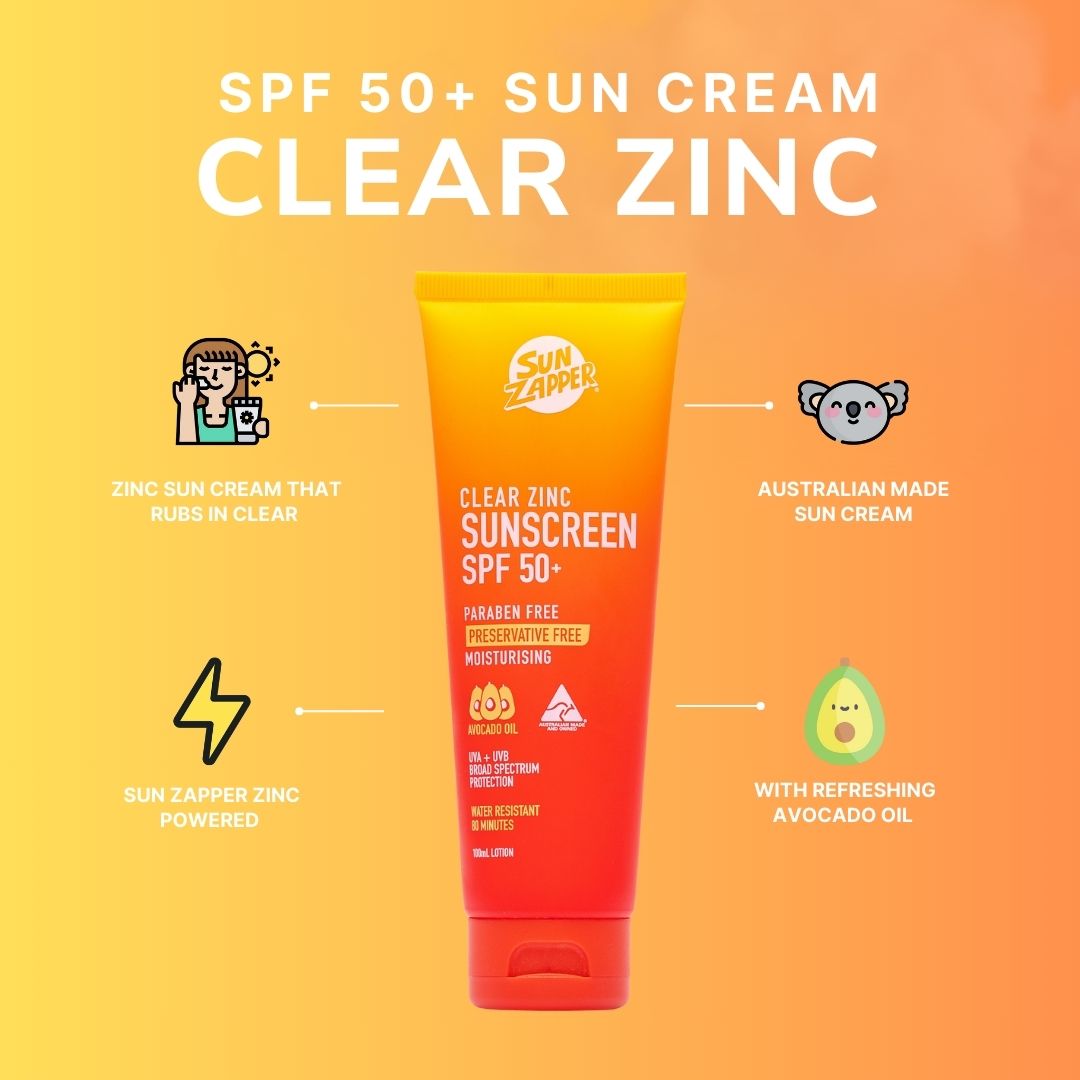 clear zinc oxide sunscreen