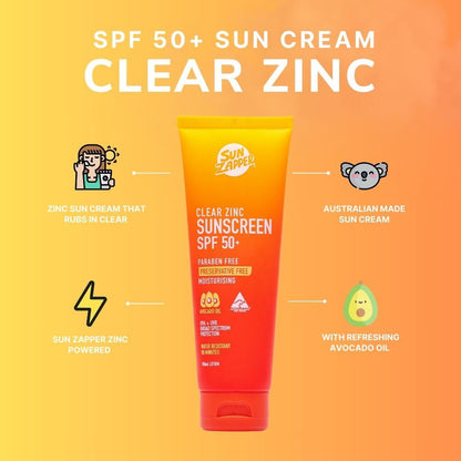 clear zinc oxide sunscreen