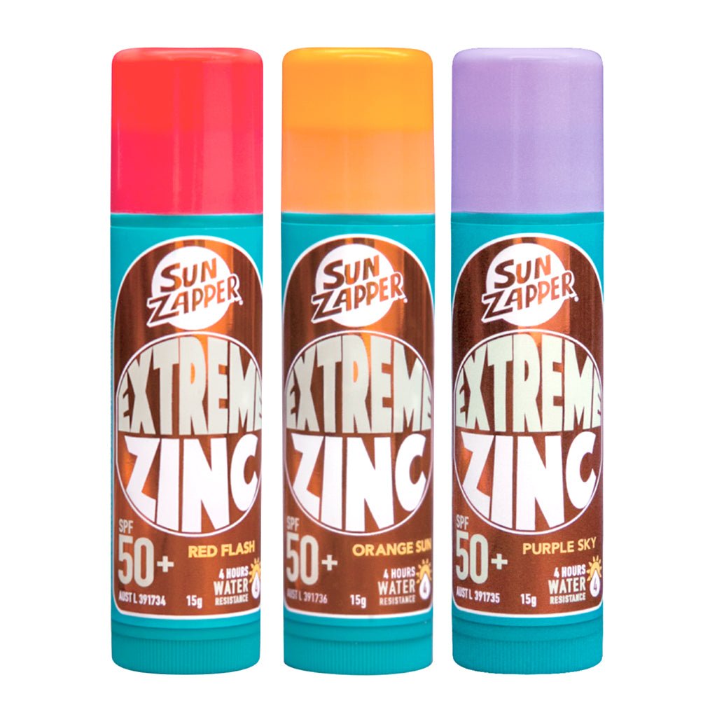 Extreme Zinc Stick - 3 Stick Mega Value Packs (3 Packs to Choose From) - Sun Zapper UK