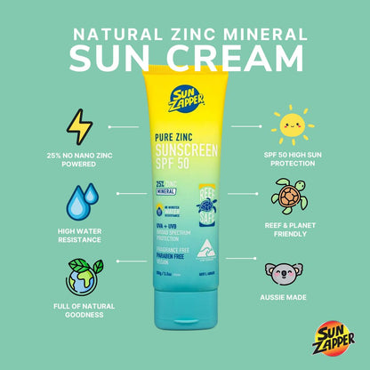natural non nano zinc oxide reef safe sunscreen