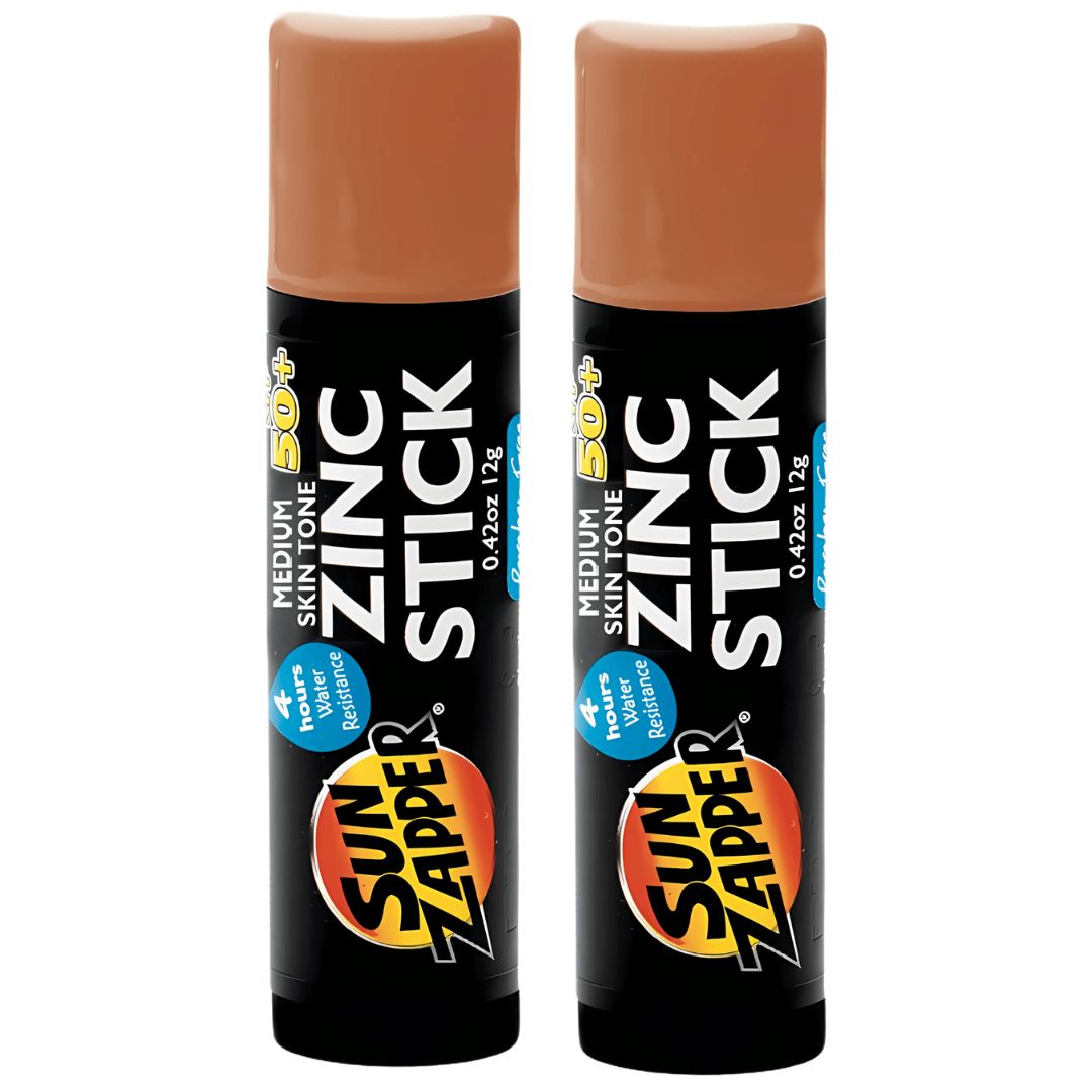 Zinc Stick Sunscreen SPF 50+ | Medium Skin Tone Tinted Zinc Oxide Sun Stick