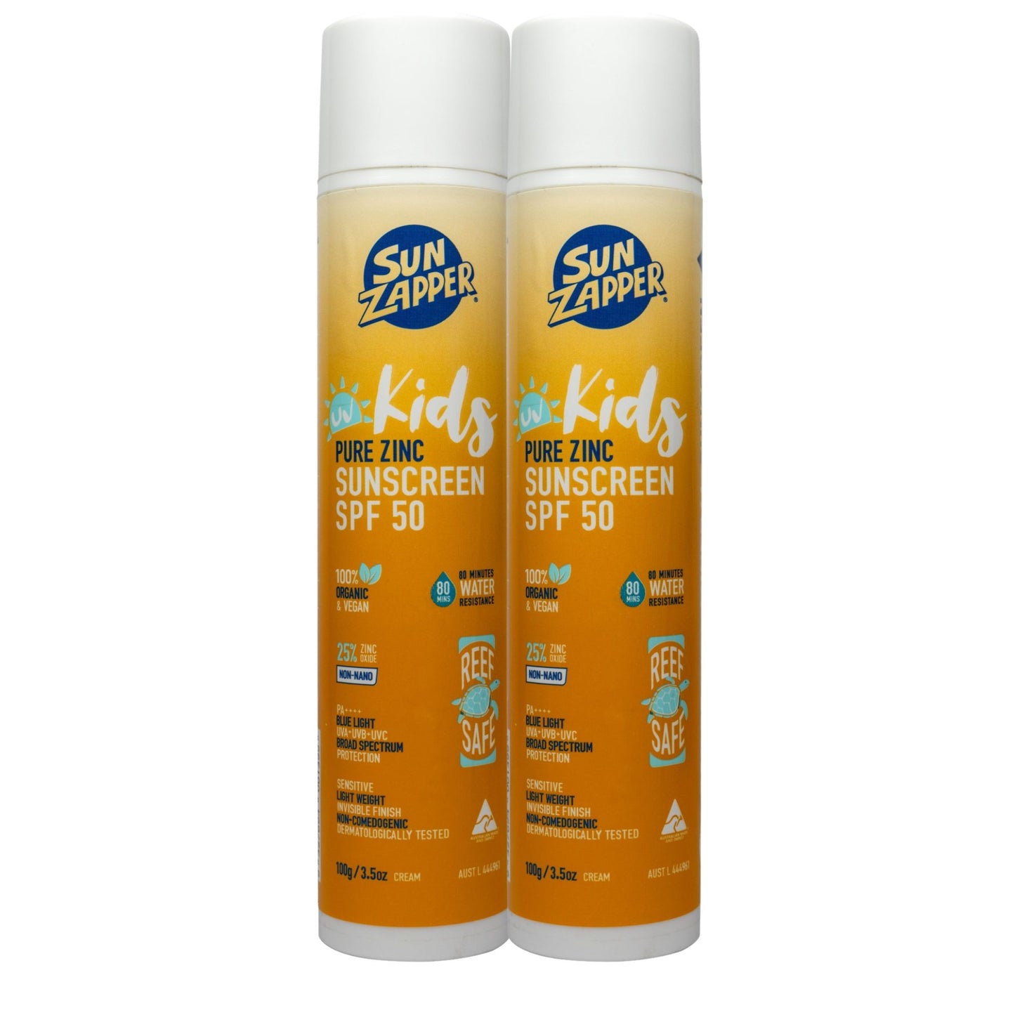 Pure Zinc Kids Mineral Sunscreen | Natural Kids Sun Cream - SPF 50