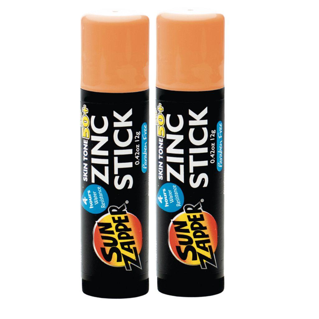 Light Skin Tone SPF 50+ Original Zinc Sunblock Stick for Face - Sun Zapper UK