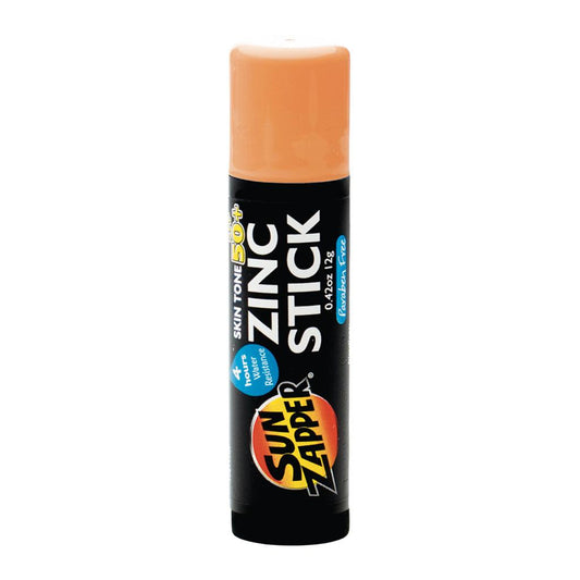 Light Skin Tone SPF 50+ Original Zinc Sunblock Stick for Face - Sun Zapper UK