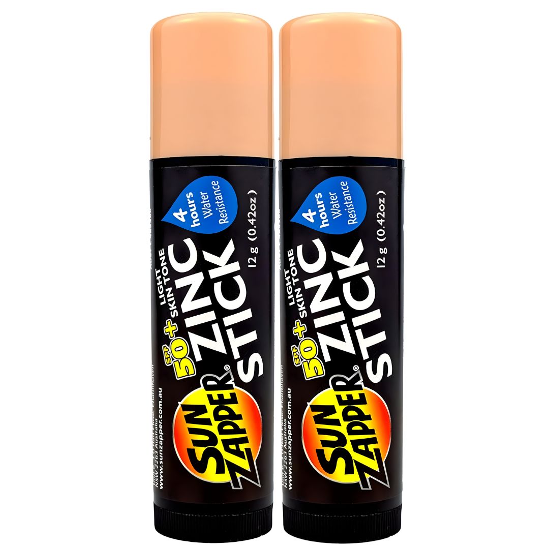 Zinc Stick Sunscreen SPF 50+ | Light Skin Tone Tinted Zinc Oxide Sun Stick