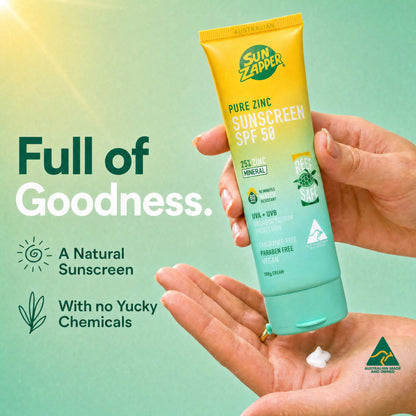 natural mineral sunscreen with zinc oxide