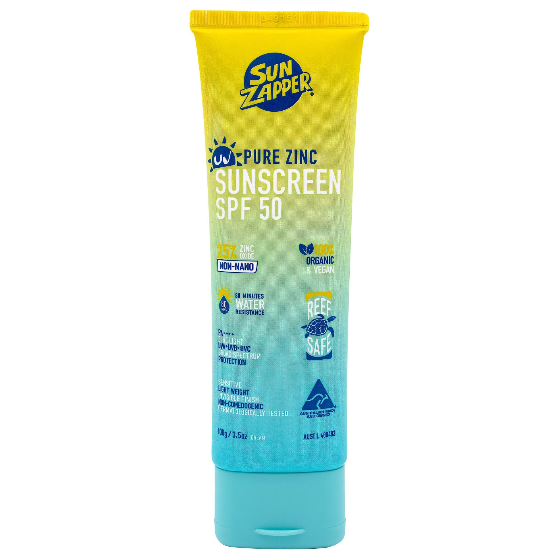 natural non nano zinc oxide reef safe sunscreen