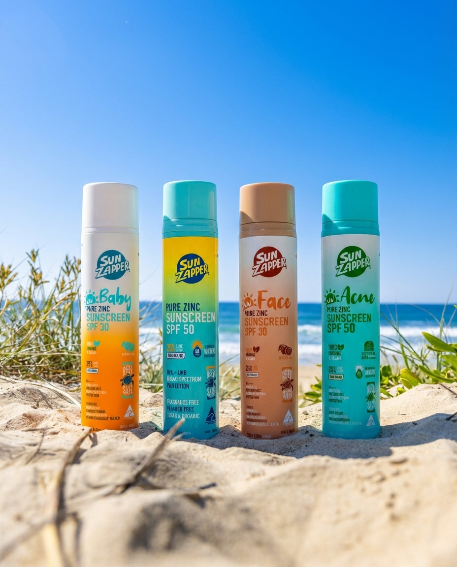 sun zapper pure zinc mineral sunscreen uk