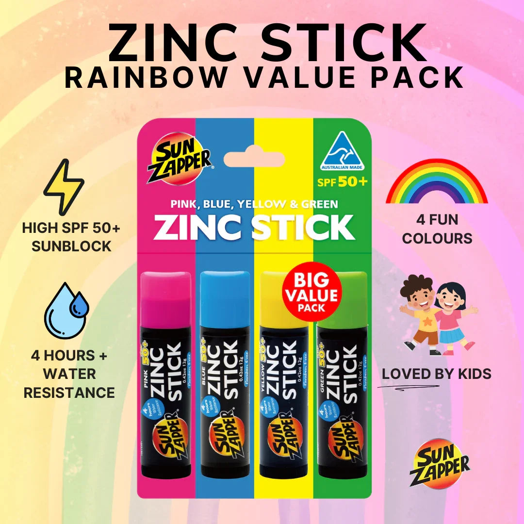 zinc oxide colour sunblock stick