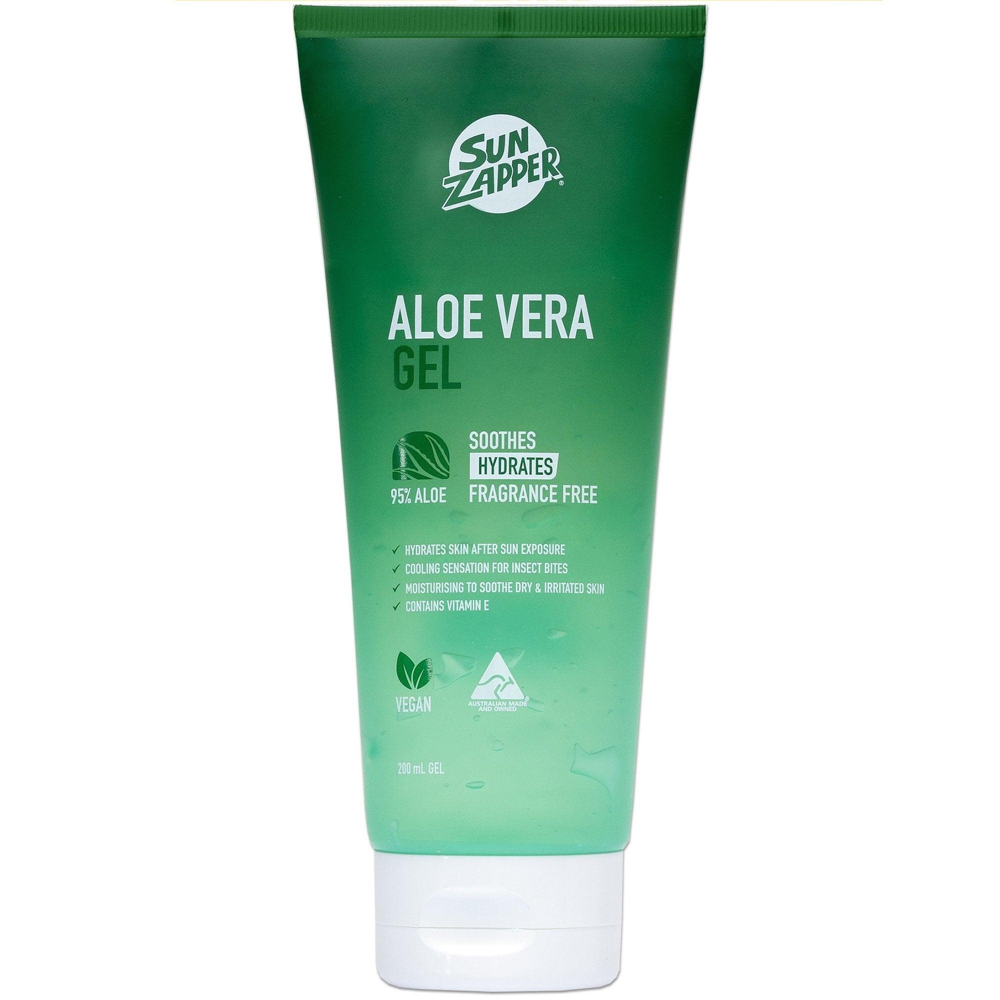 Sun Zapper Aloe Vera Gel After Sun - Sun Zapper UK