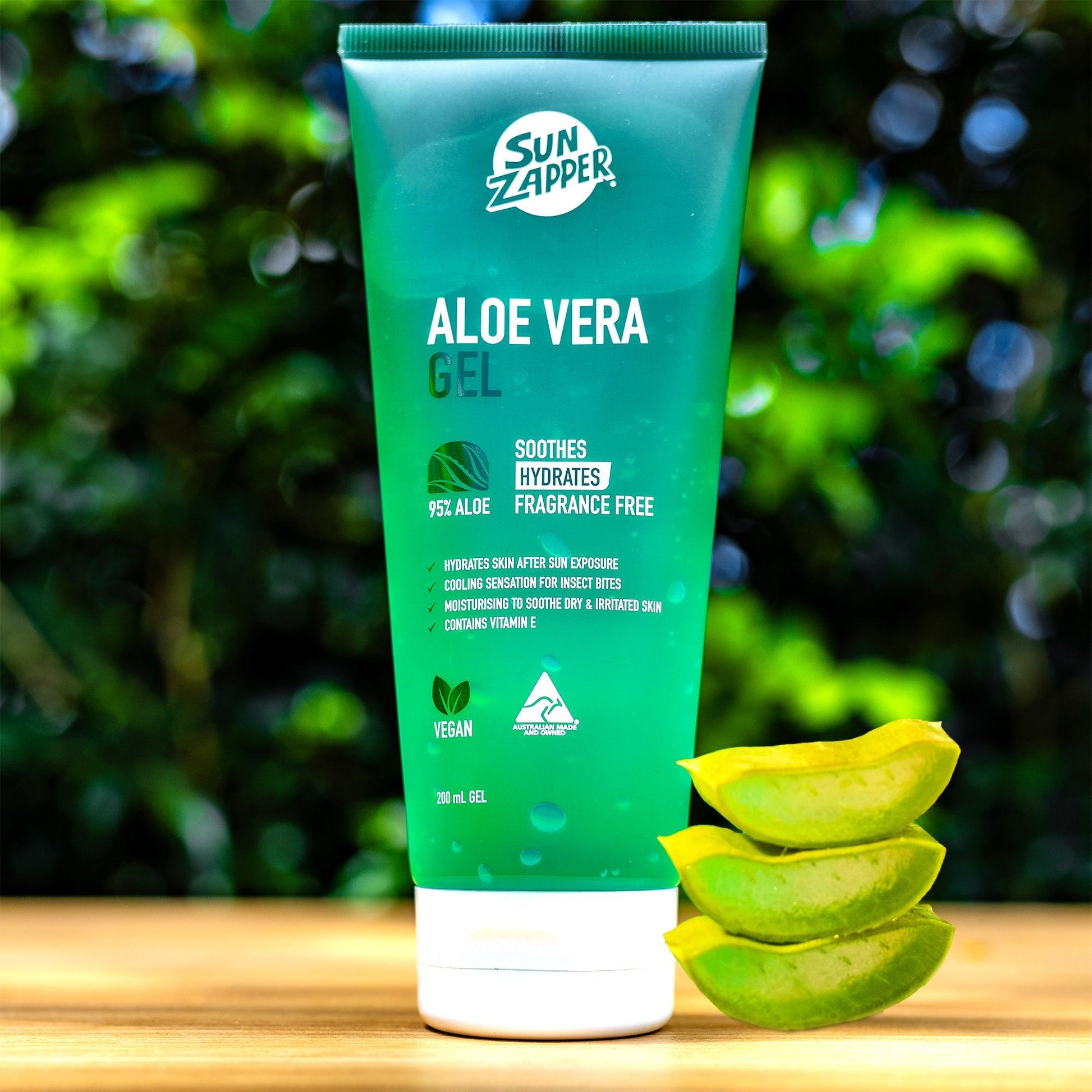 Sun Zapper Aloe Vera Gel After Sun - Sun Zapper UK