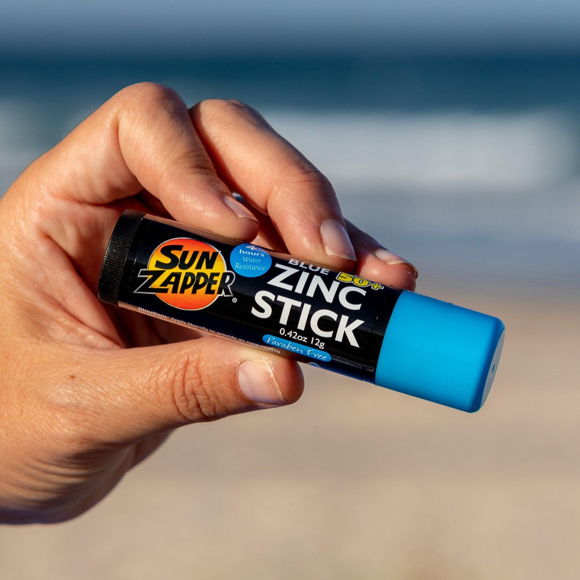 Sunblock Stick SPF 50+ (4 Colours) Original Zinc Sun Stick - Sun Zapper UK