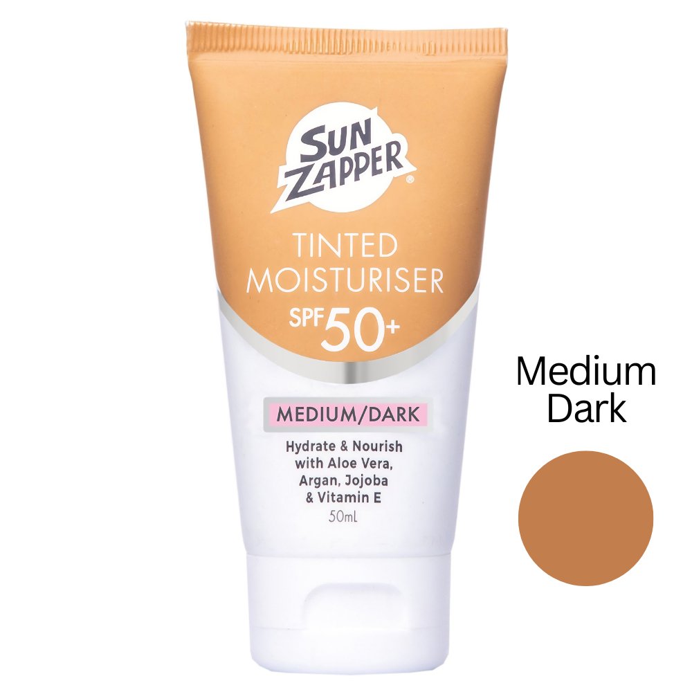 Tinted Moisturiser SPF 50+ Australian Made Tinted Moisturizer - Sun Zapper UK