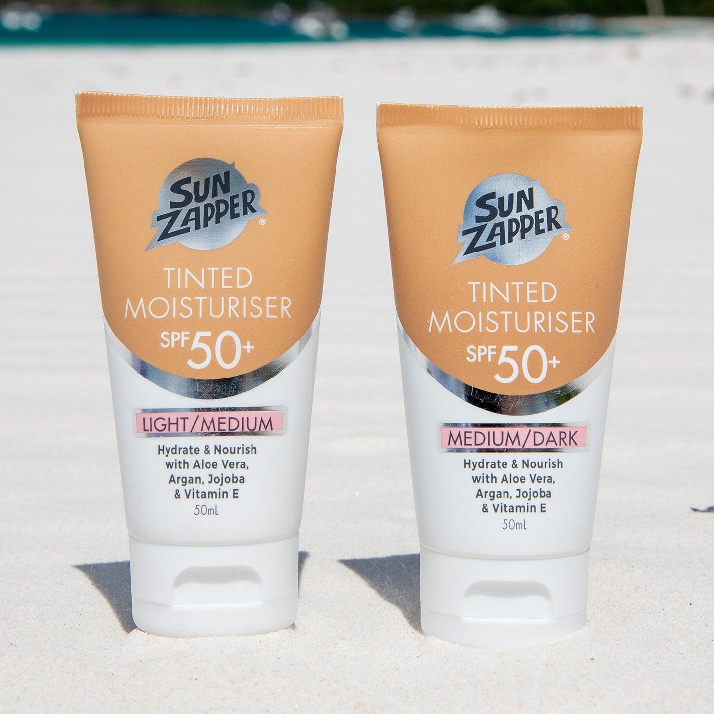 Tinted Moisturiser SPF 50+ Australian Made Tinted Moisturizer - Sun Zapper UK