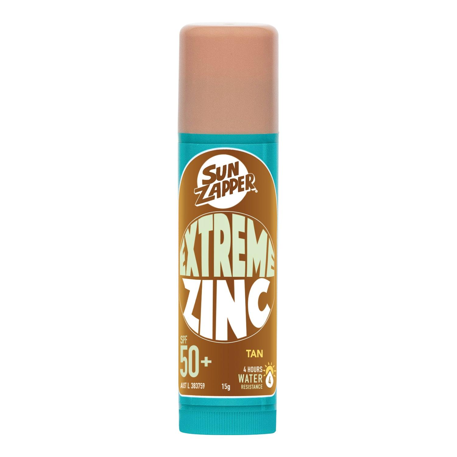 Sun Zapper Extreme Zinc Stick SPF50+ (8 Colours) Zinc Sunscreen Stick - Sun Zapper UK